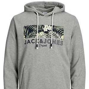 Jack & Jones ​Floral Logo Cotton Sweatshirt